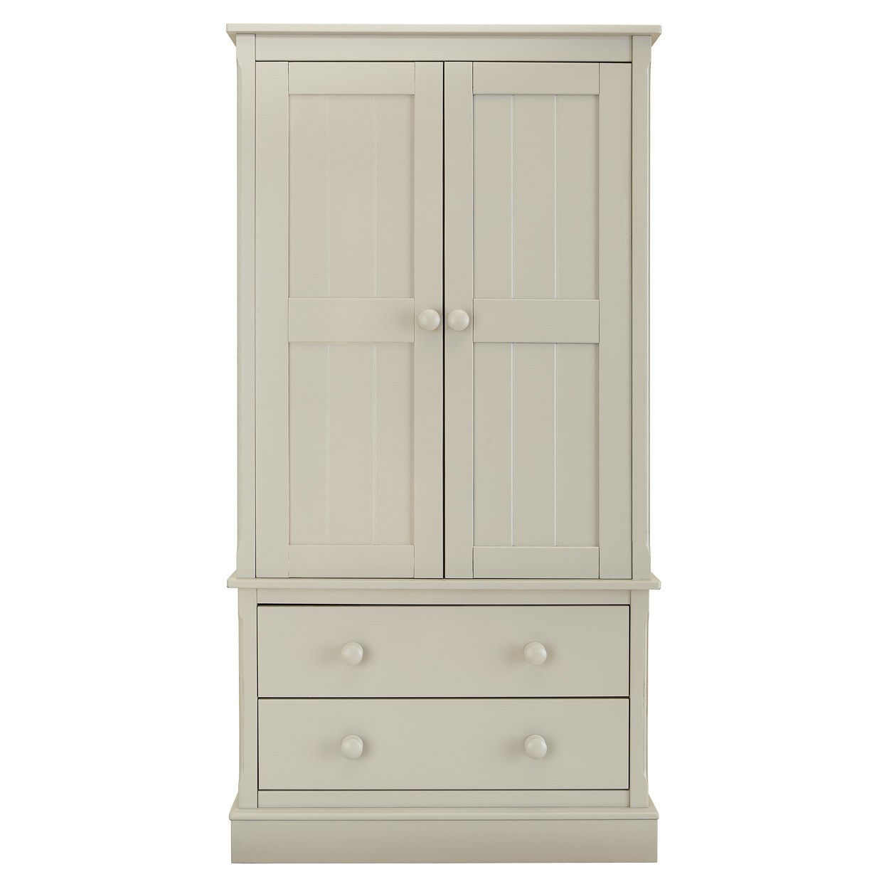 Charterhouse Two Drawer Children's Wardrobe - Taupe