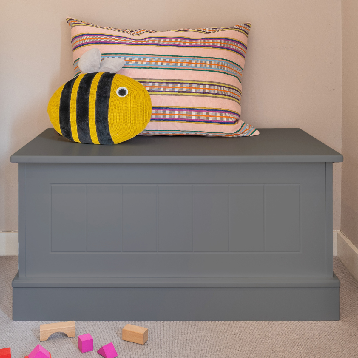 Charterhouse Children's Toy Box - Dark Grey