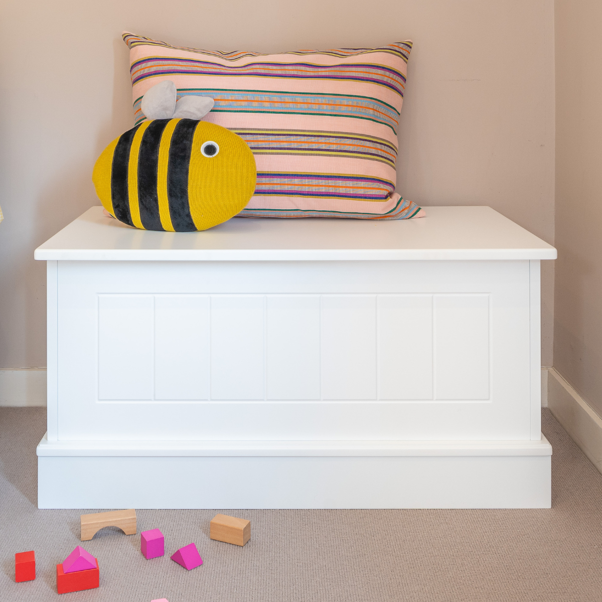 Charterhouse Toy Box - Silk White