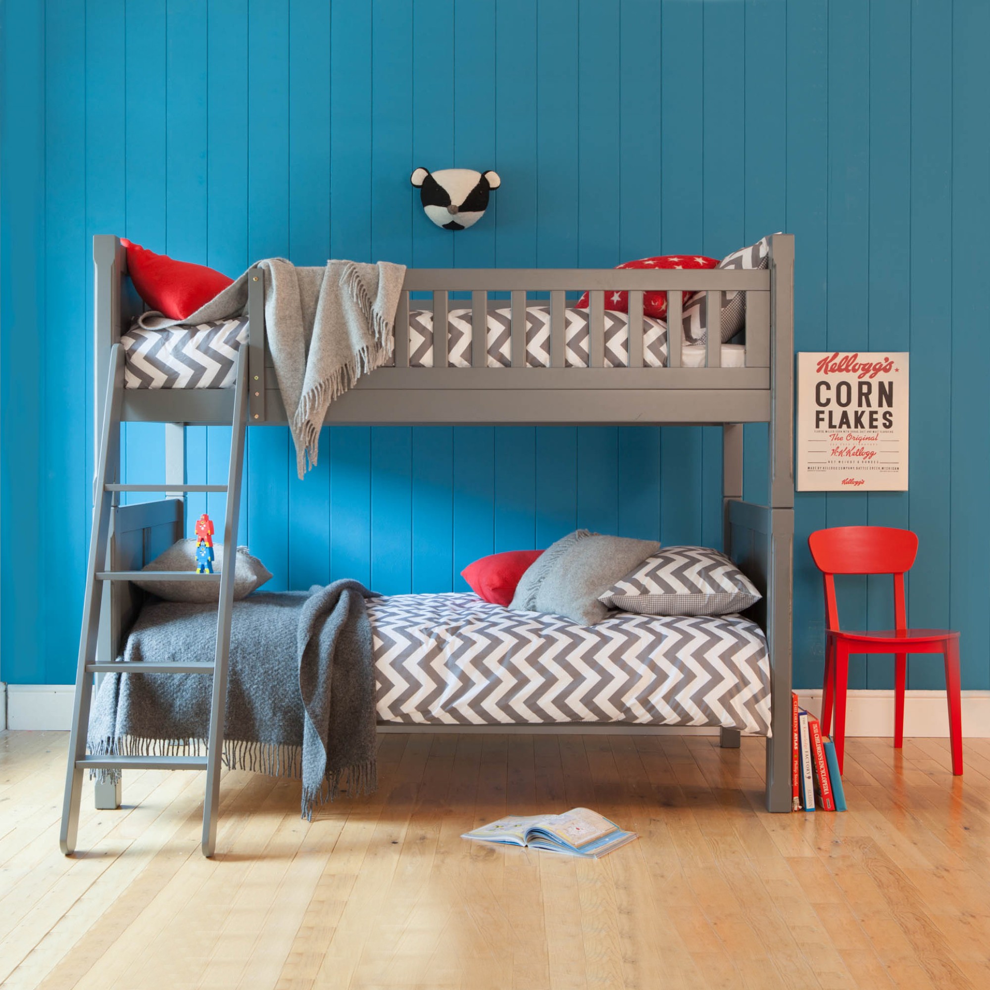 Charterhouse Bunk Bed - Dark Grey