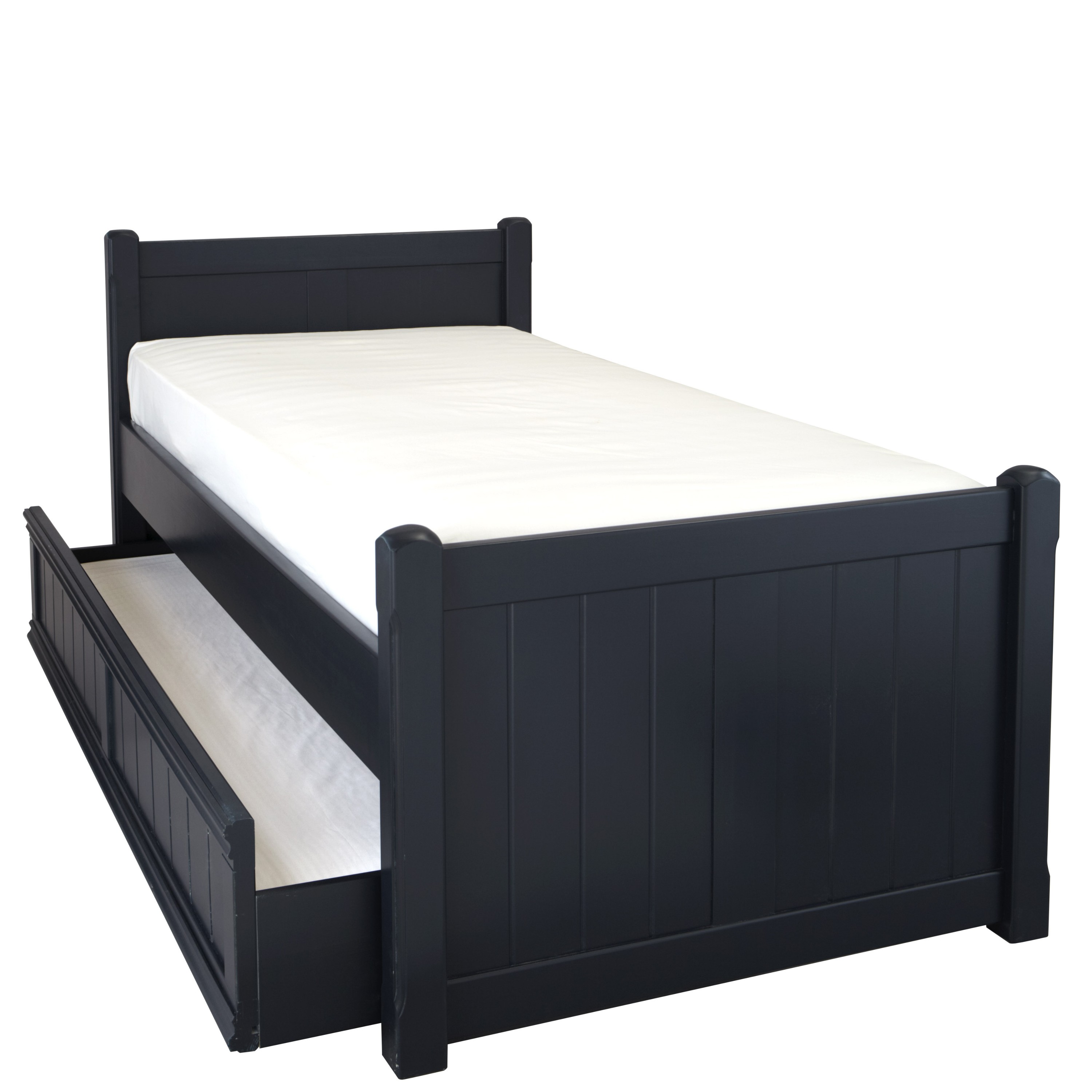Charterhouse Children's Sleepover Bed With Drawers - Prussian Blue