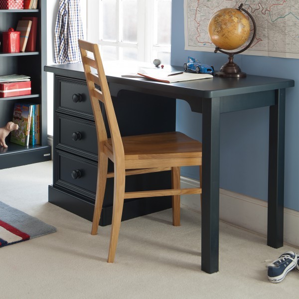 Children's Pedestal Desk - Prussian Blue