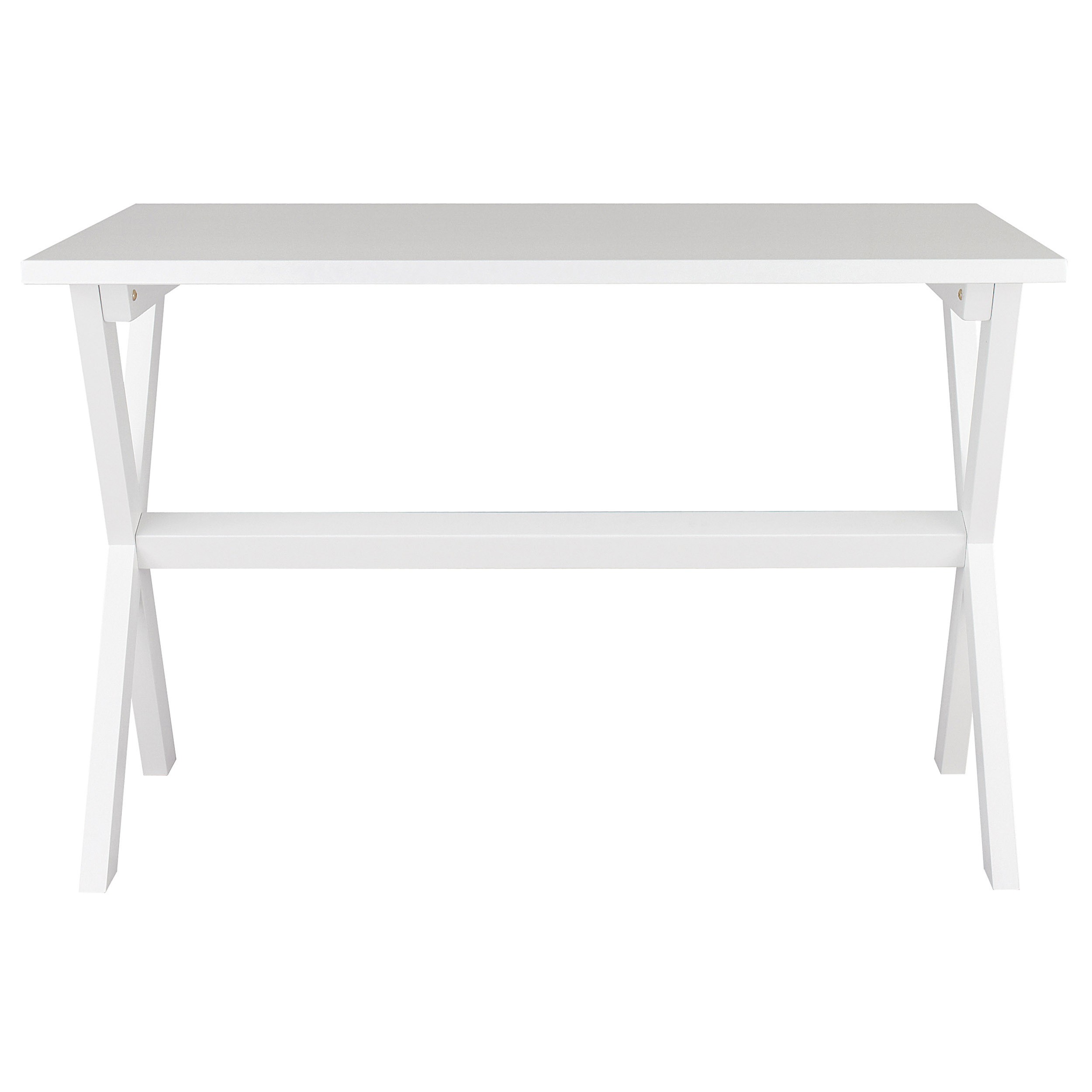 Children's Trestle Table - Silk White