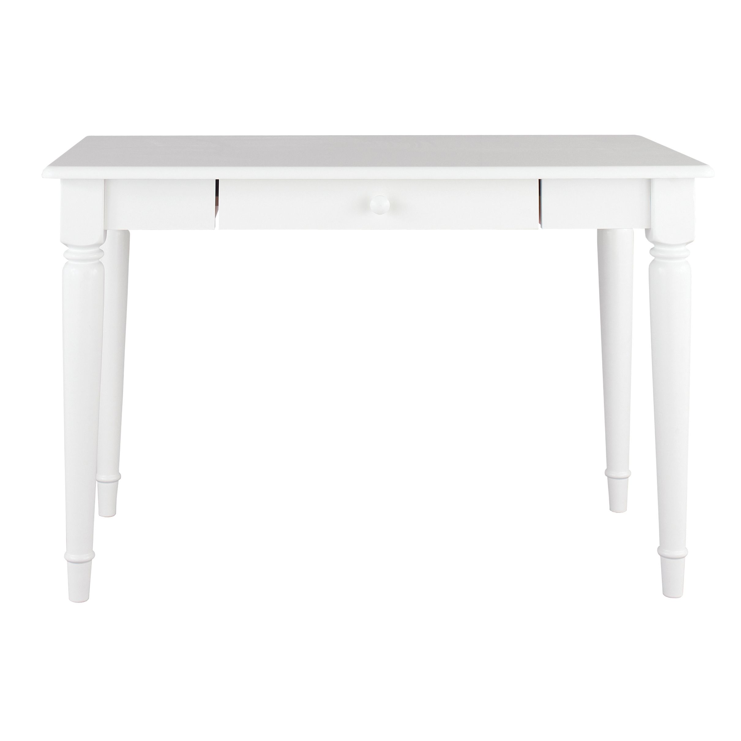 Children's Writing Table - Silk White