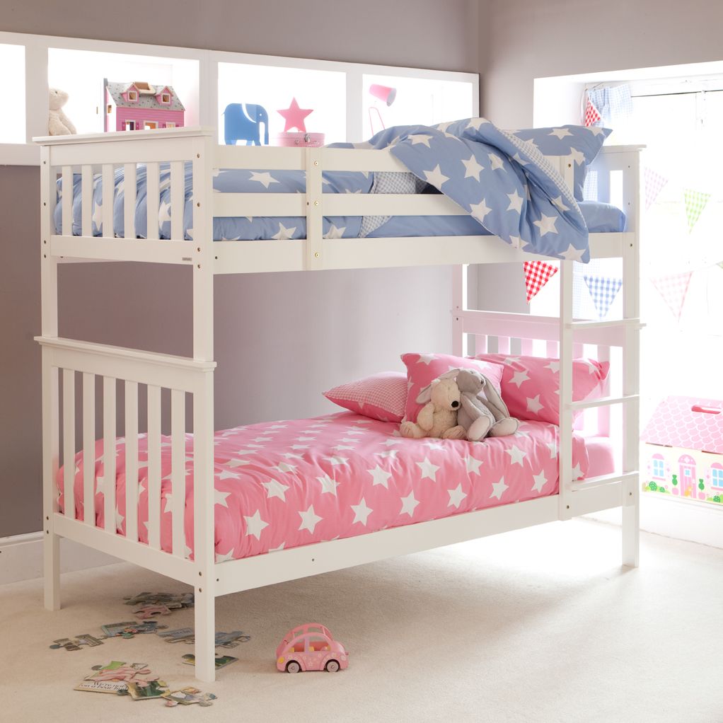 Oundle Bunk Bed - Silk White