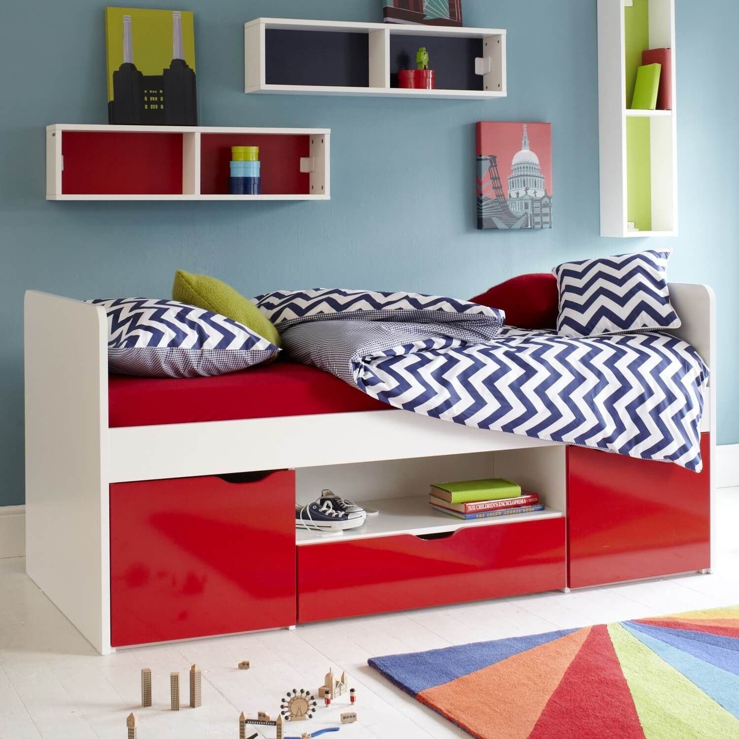 Southside Cabin Bed - Red