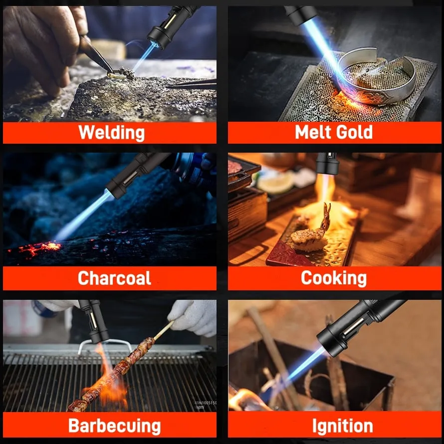 Refillable Butane Jet Lighter