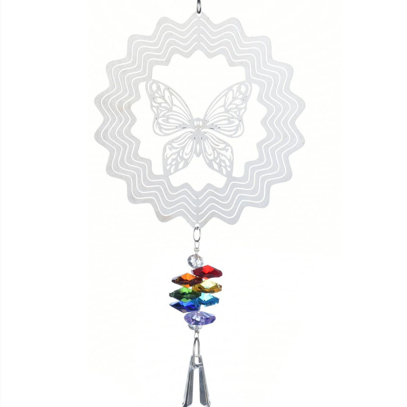 Colorful 3D Butterfly Rotating Wind Chime 3