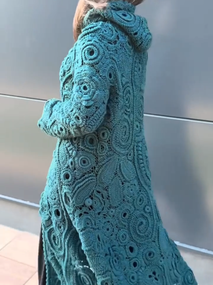 Lrish Lace Crochet Coat