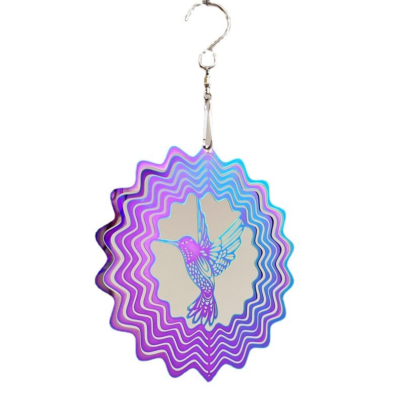 Flying Bird 3D Rotating Wind Chime