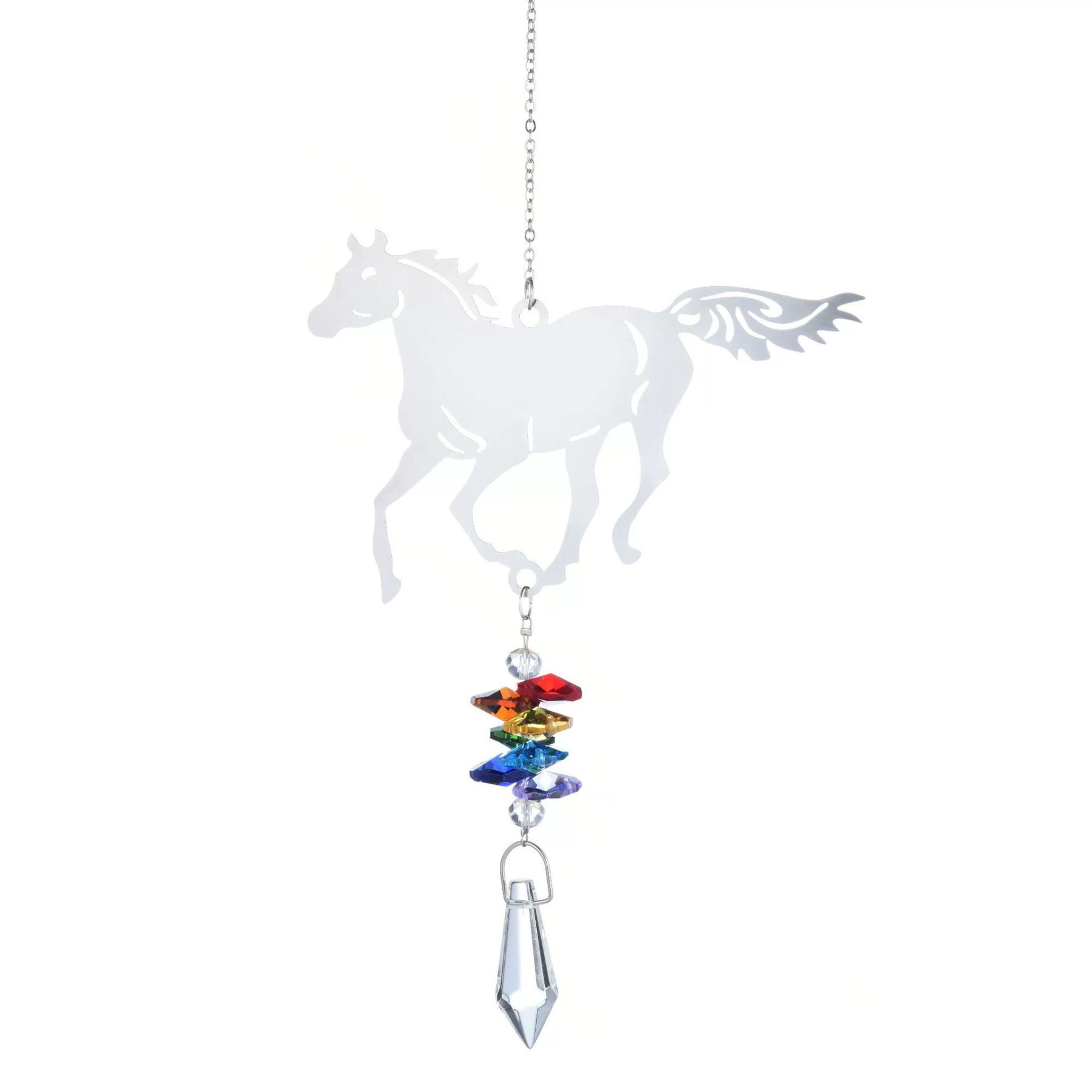 Colorful 3D Pegasus Rotating Wind Chimes