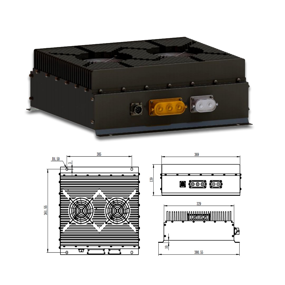 Dilong M23 Series 13kW Air Cooled Onboard Charger for Electric Car-Dilong Charger
