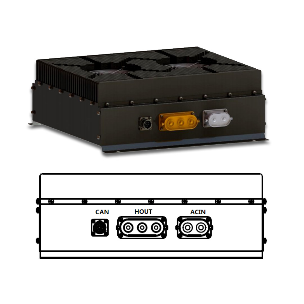 Dilong M23 Series 13kW Air Cooled Onboard Charger for Electric Car-Dilong Charger