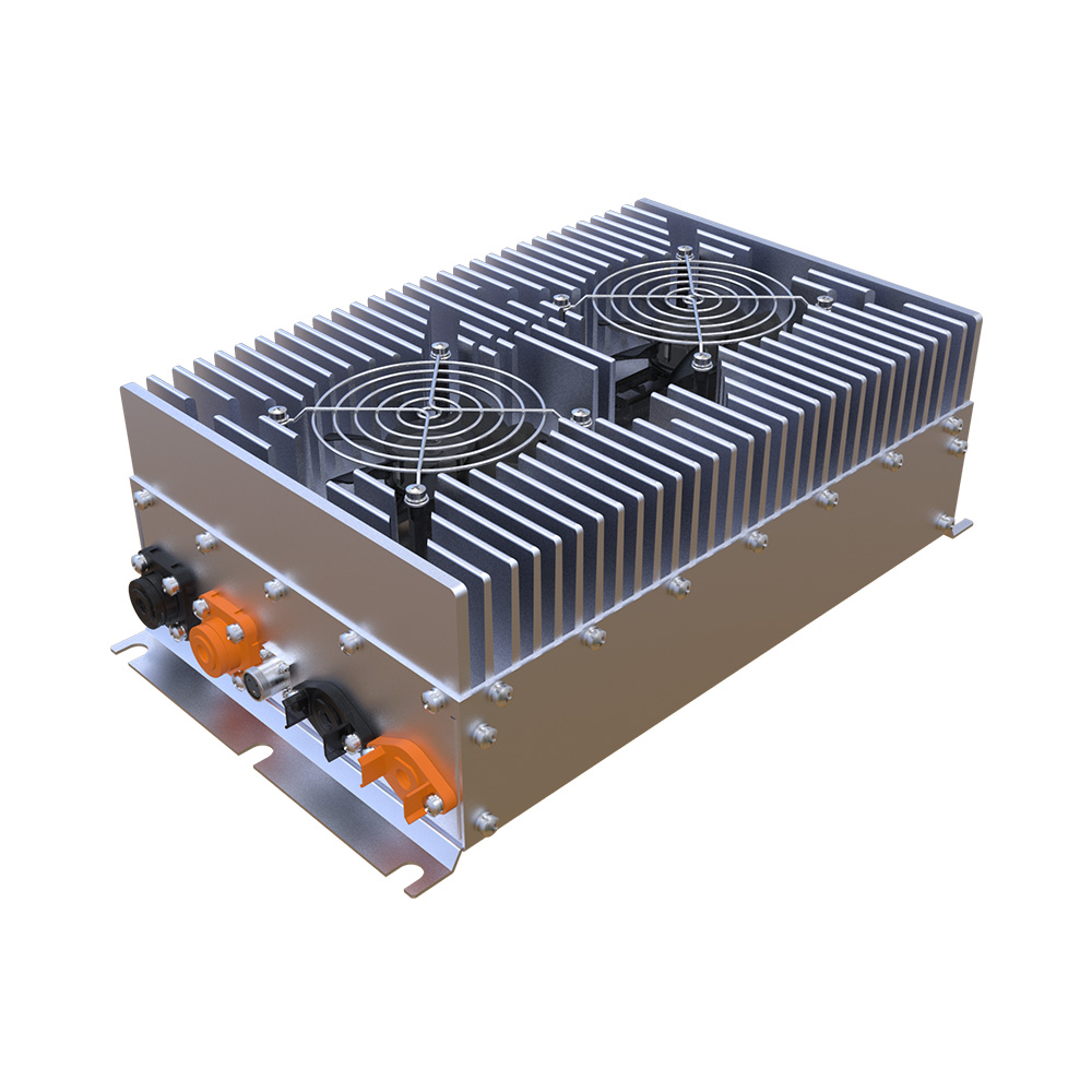 Dilong 3kW 14V 48V Air Cooled DC-DC Buck Converter for Electric Vehicle
