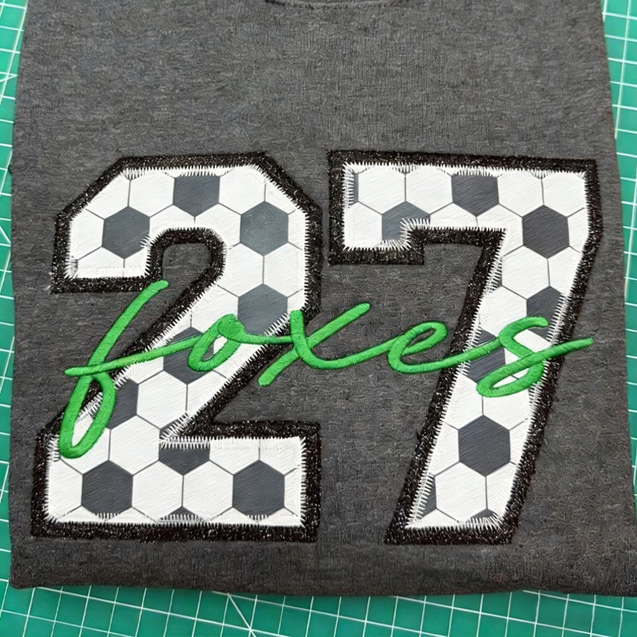 Proudstitch Custom Embroidered Sport Number Team Spirit Sweatshirt Personalized Team Apparels