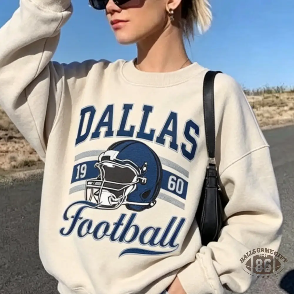 Game Day Retro City Football Team Embroidered Tee