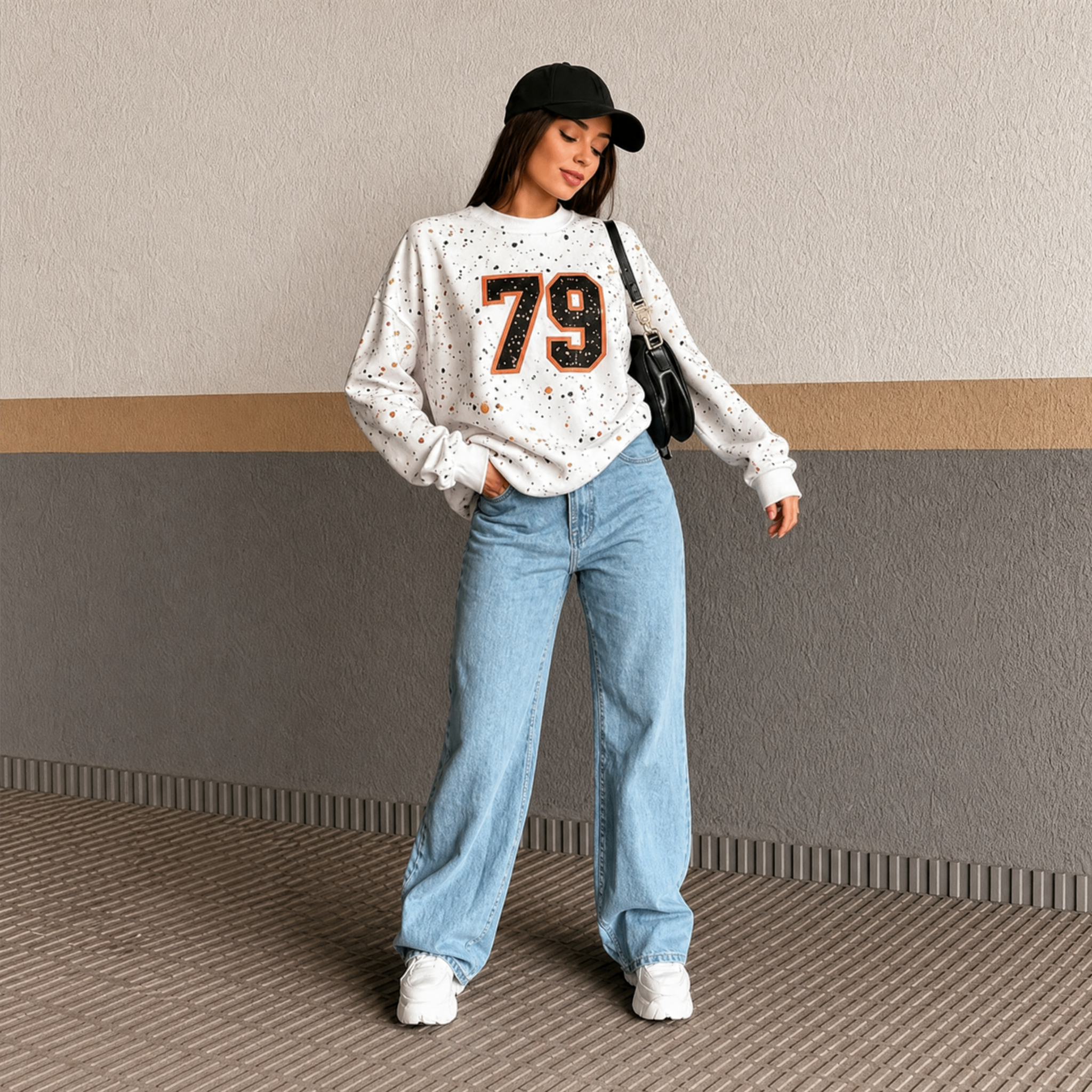 Custom Sequin Embroidered Shirt – Personalized Number or Letter Sparkle Tee & Sweatshirt
