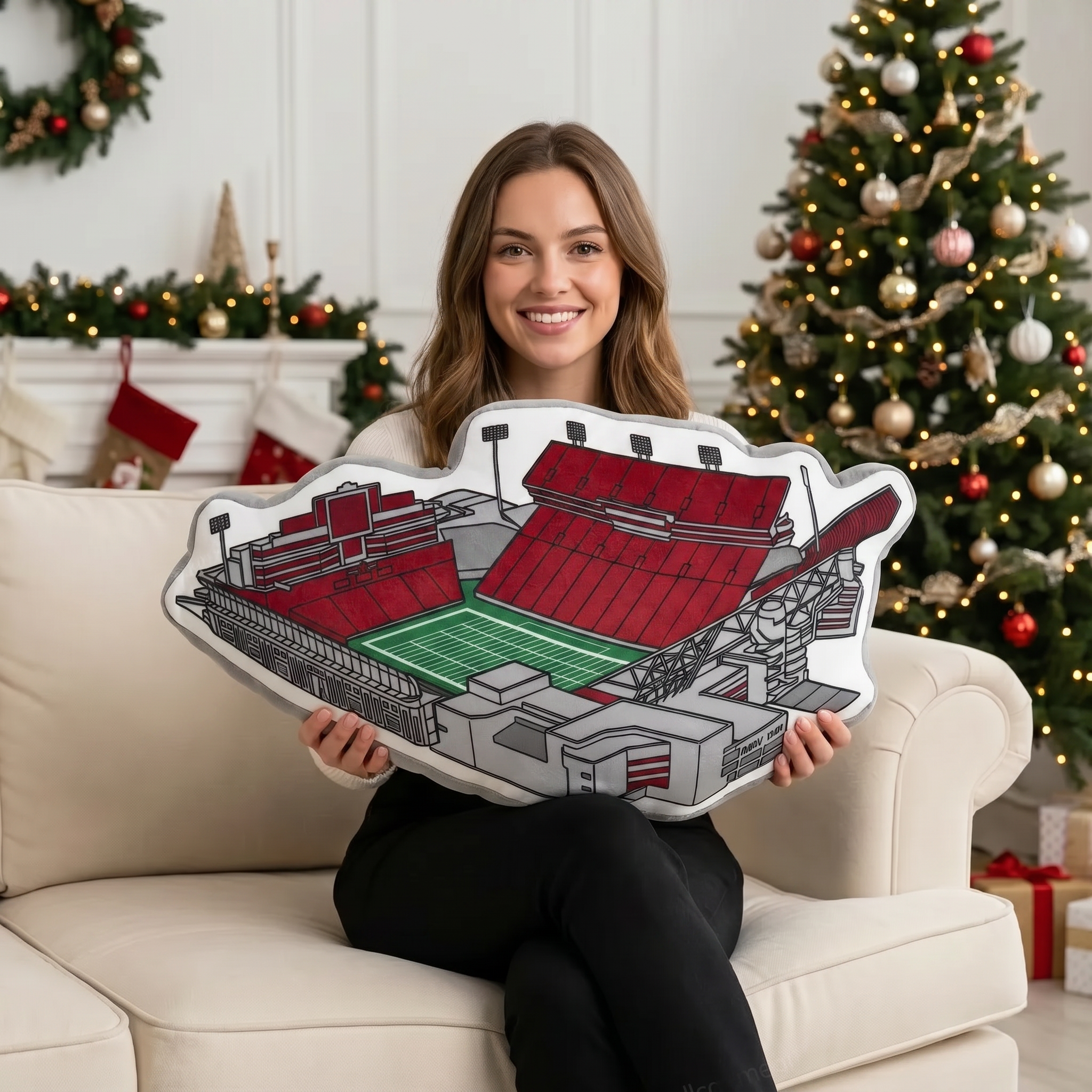 Bobby Dodd Stadium Plush Pillow