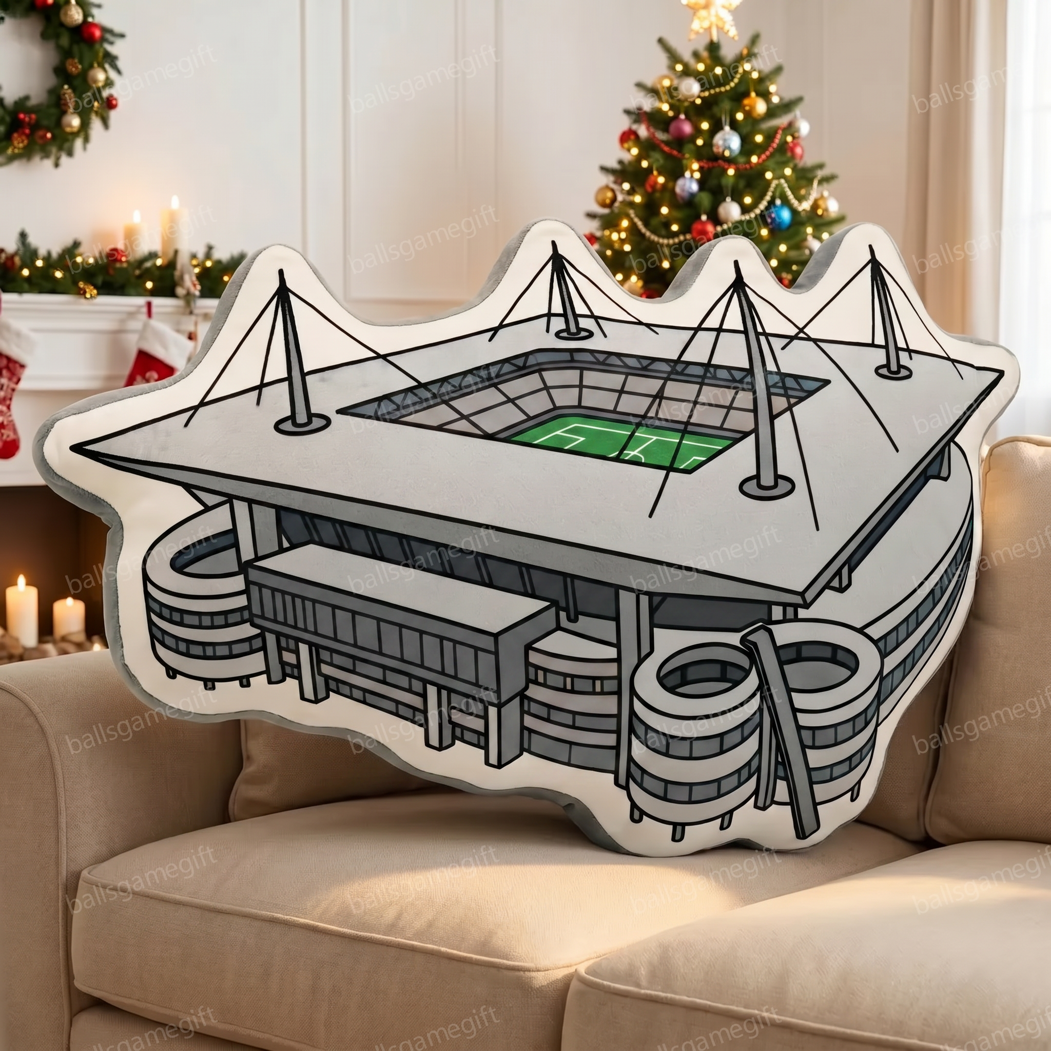 Hard Rock Stadium Plush Pillow