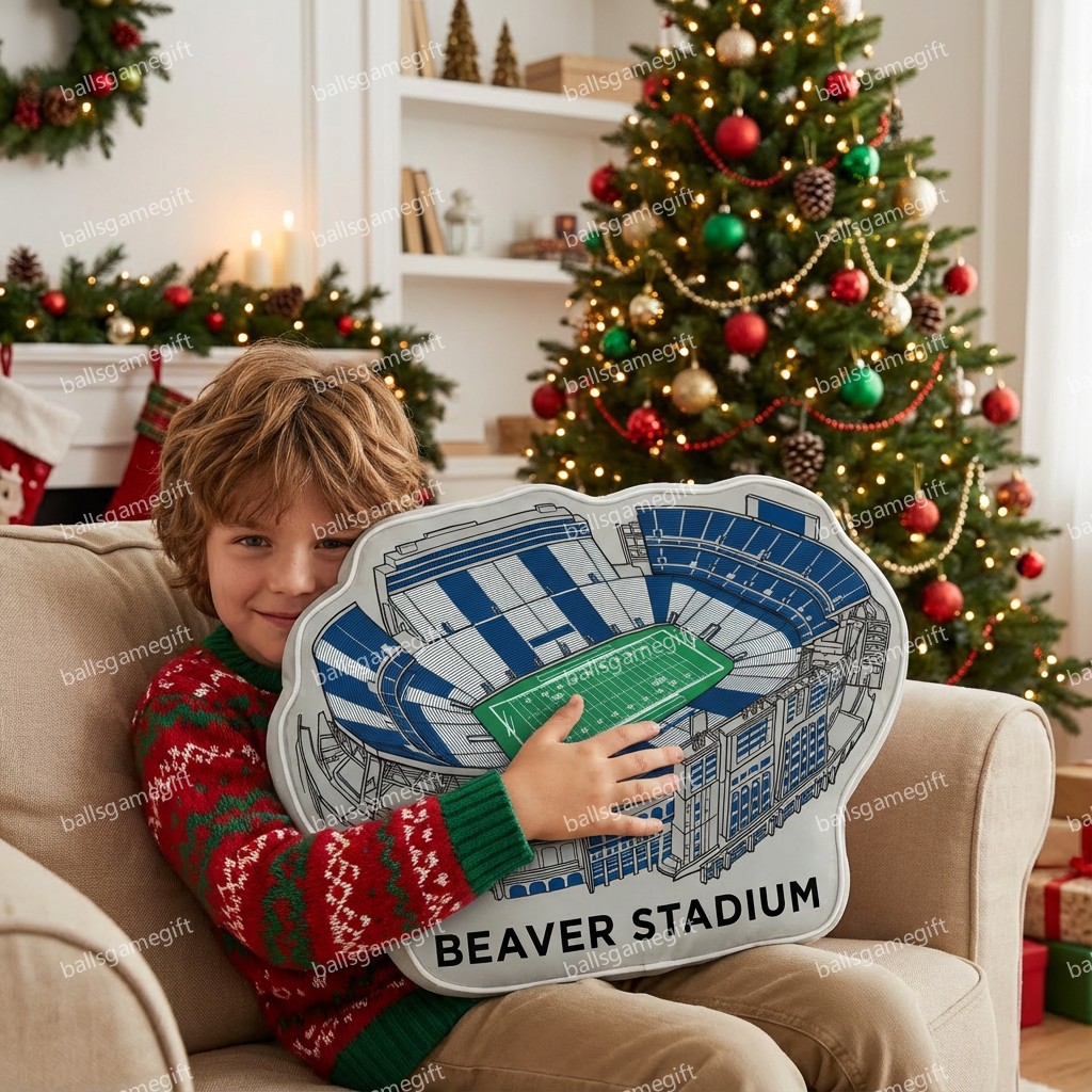 Beaver Stadium Plush Pillow