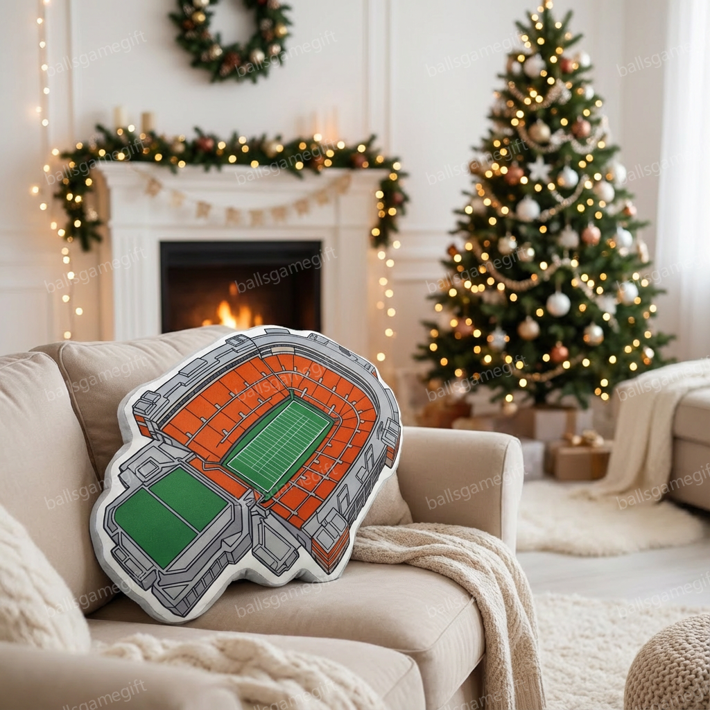 Boone Pickens Stadium Plush Pillow