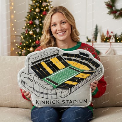 Kinnick Stadium Plush Pillow