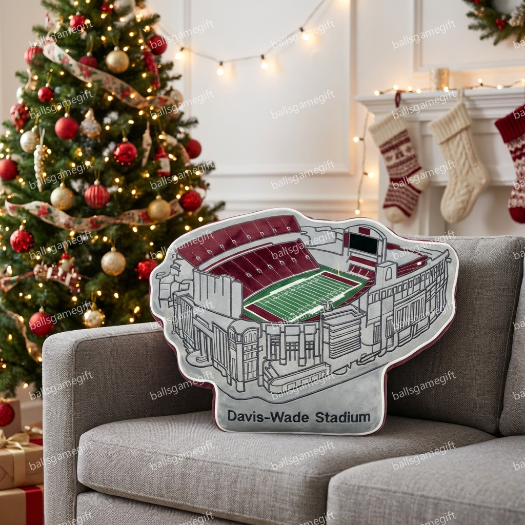 Davis-Wade Stadium Plush Pillow