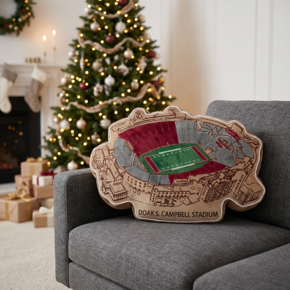 Doak S. Campbell Stadium Plush Pillow