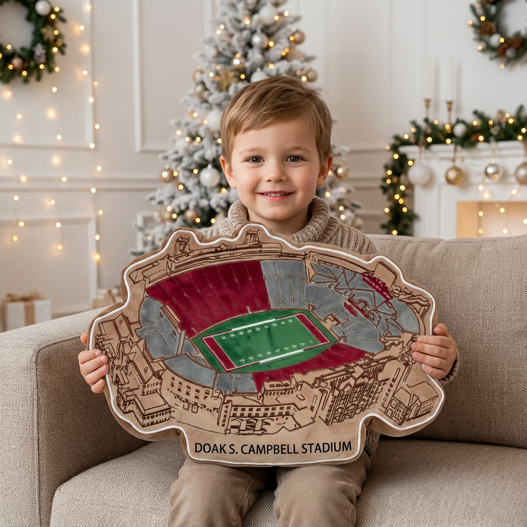 Doak S. Campbell Stadium Plush Pillow