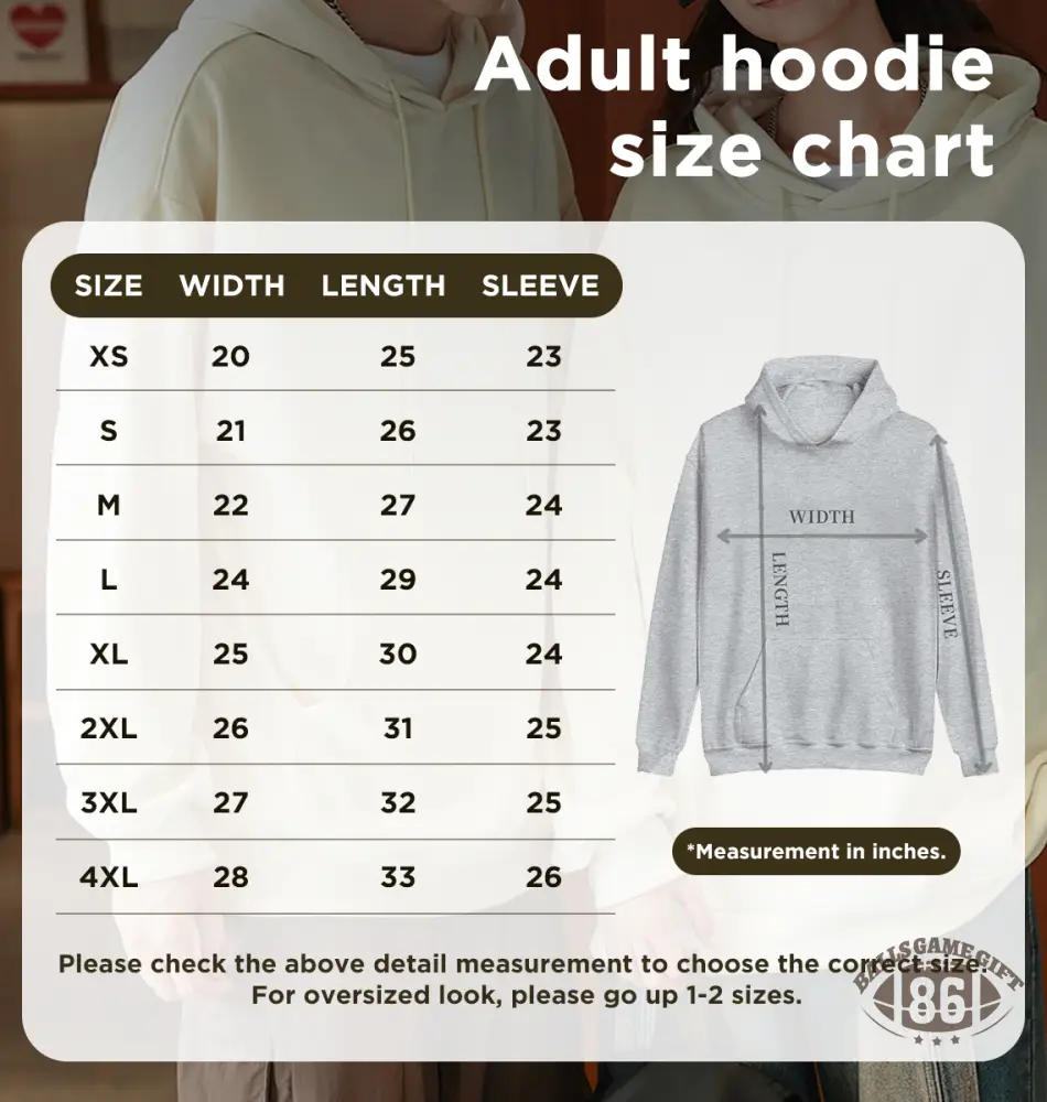 Custom Oversized Lettering Varsity Collegiate Hooded Sweatshirt