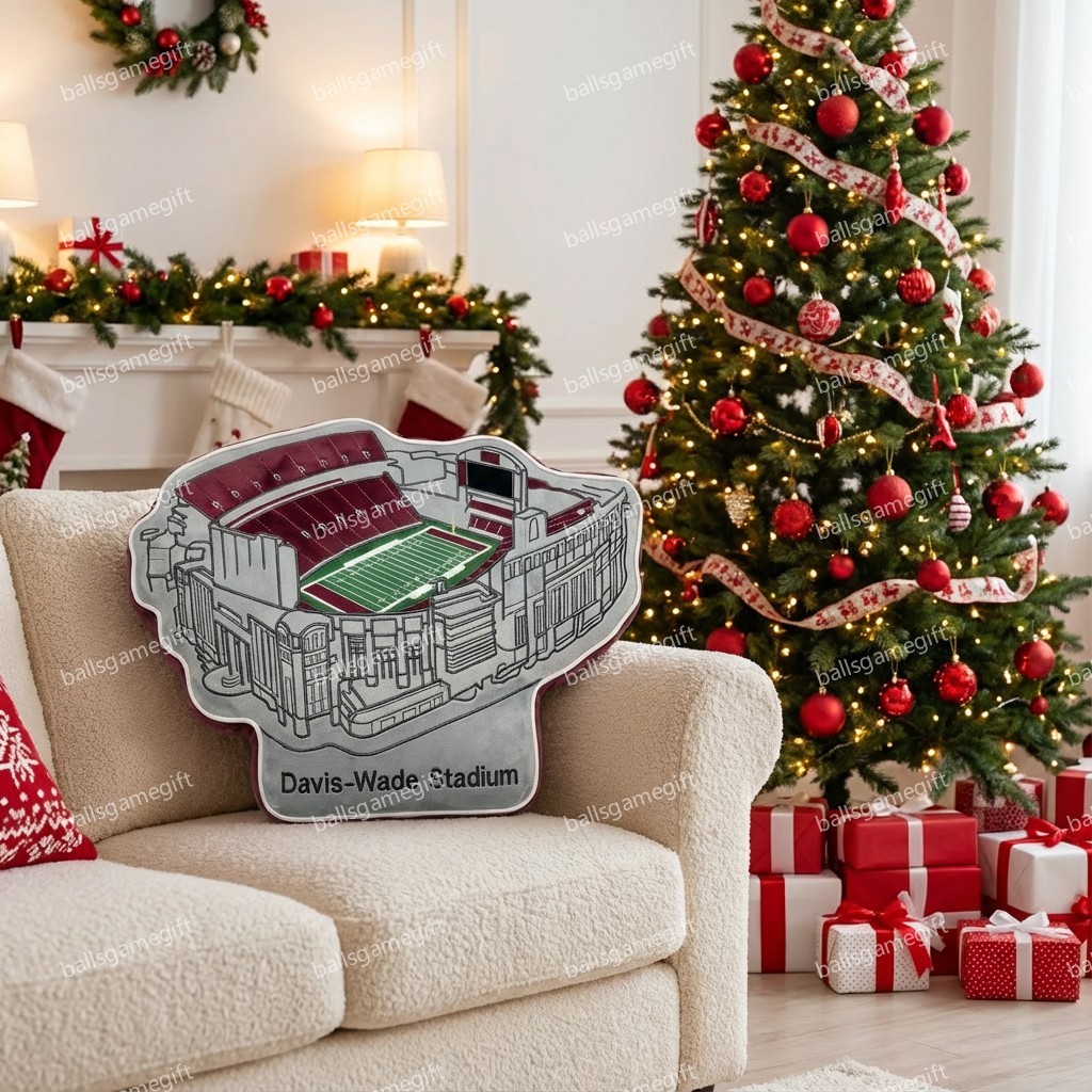Davis-Wade Stadium Plush Pillow