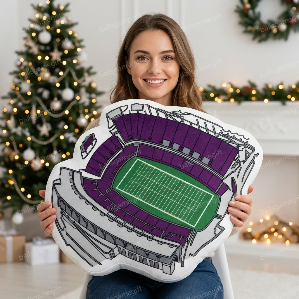 Amon G. Carter Stadium Plush Pillow