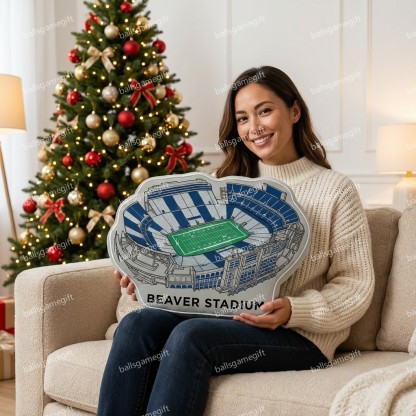 Beaver Stadium Plush Pillow