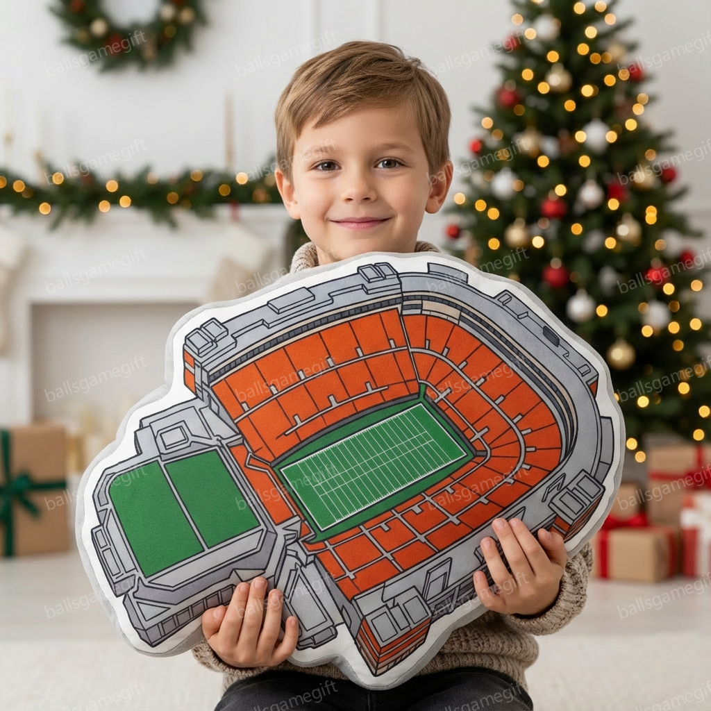 Boone Pickens Stadium Plush Pillow