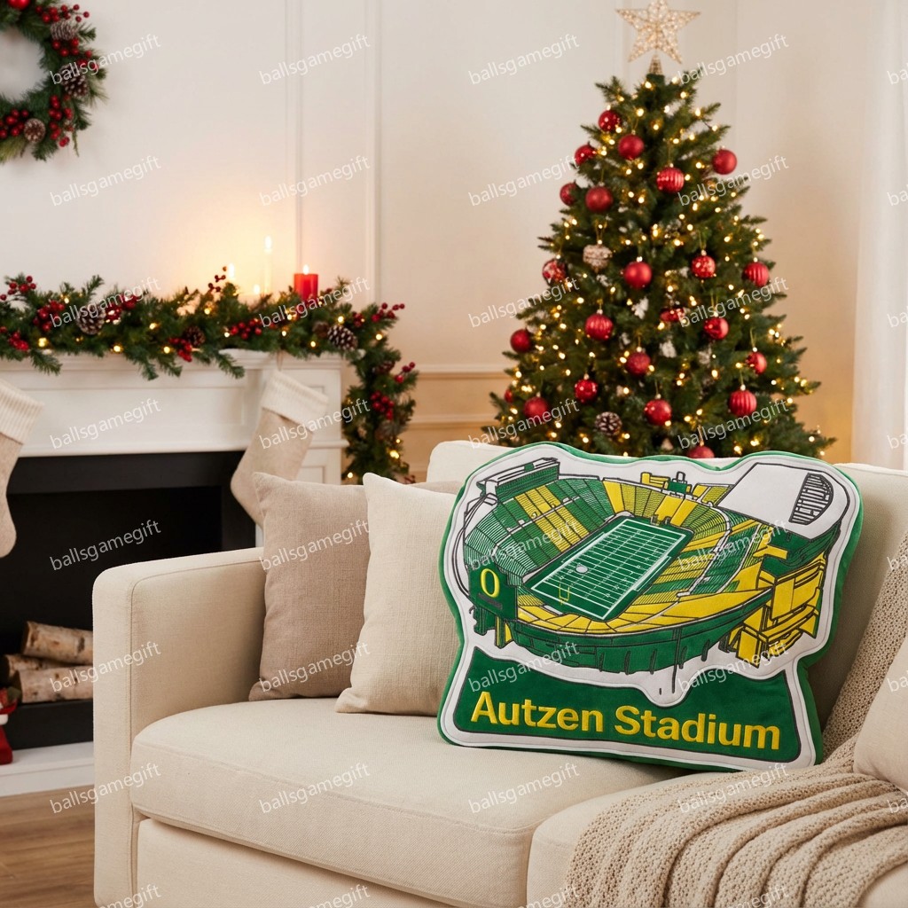 Autzen Stadium Plush Pillow