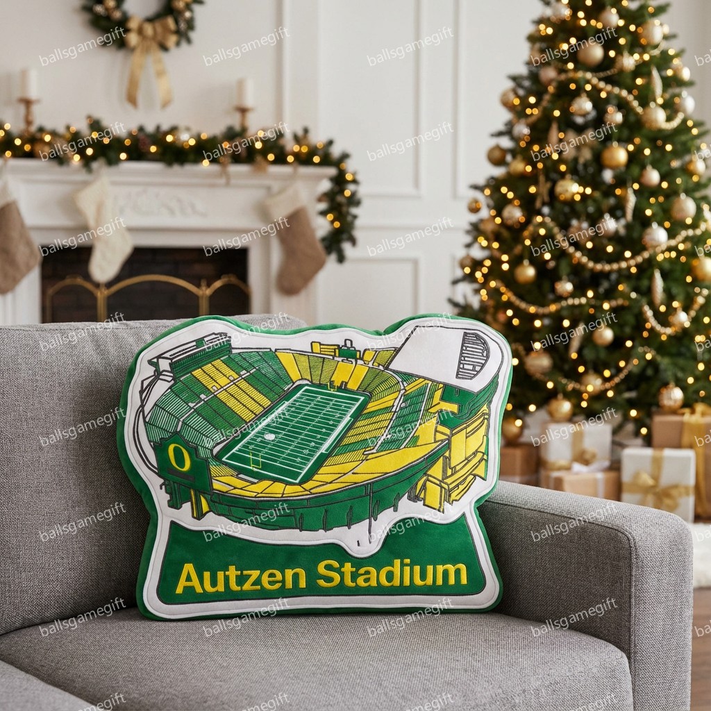 Autzen Stadium Plush Pillow