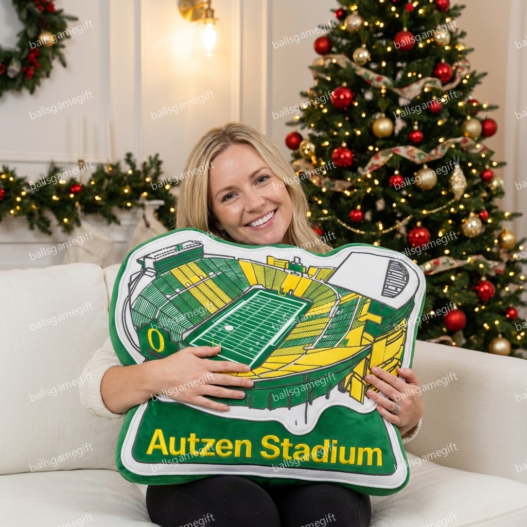 Autzen Stadium Plush Pillow