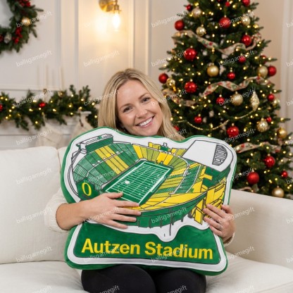 Autzen Stadium Plush Pillow