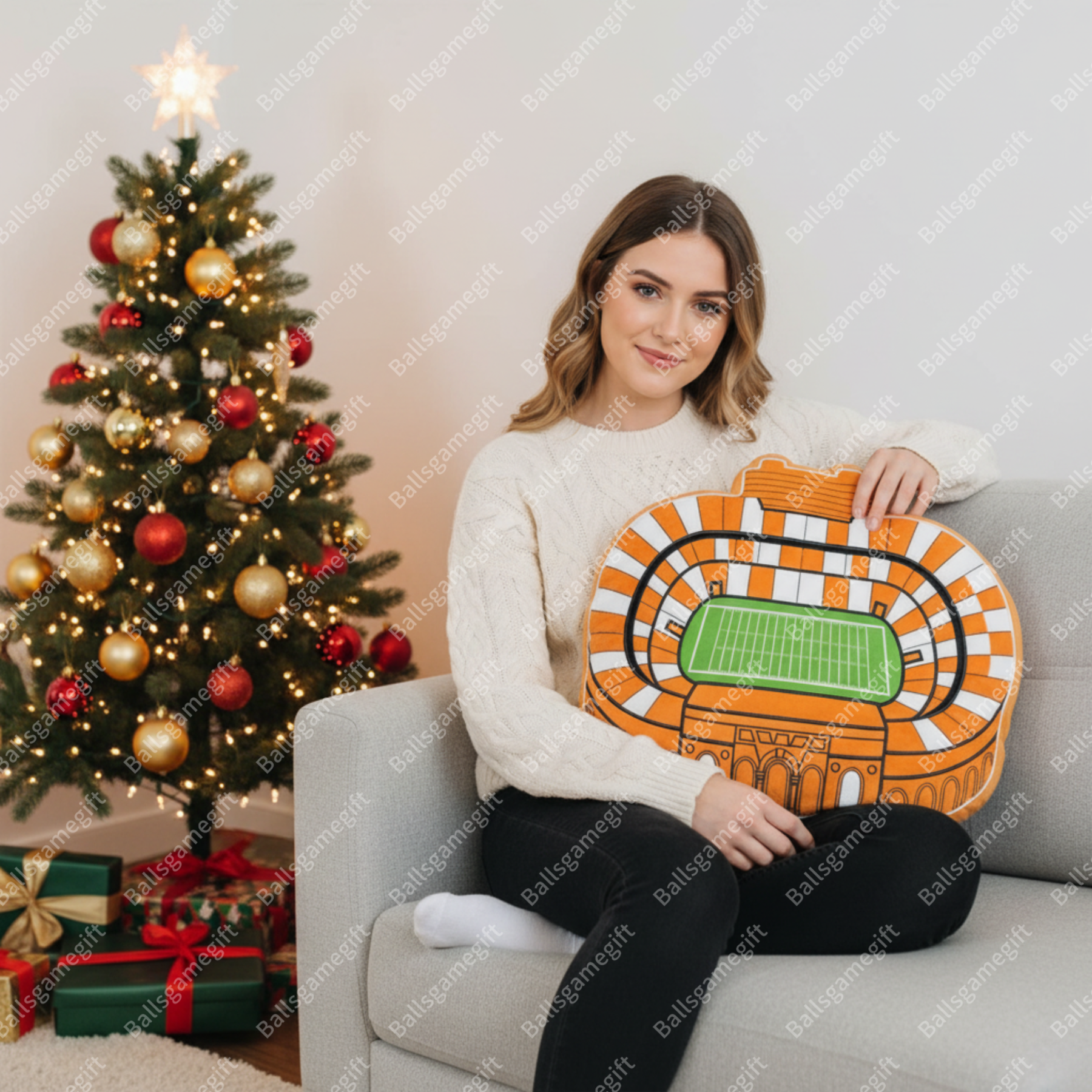 Neyland Stadium Plush Pillow