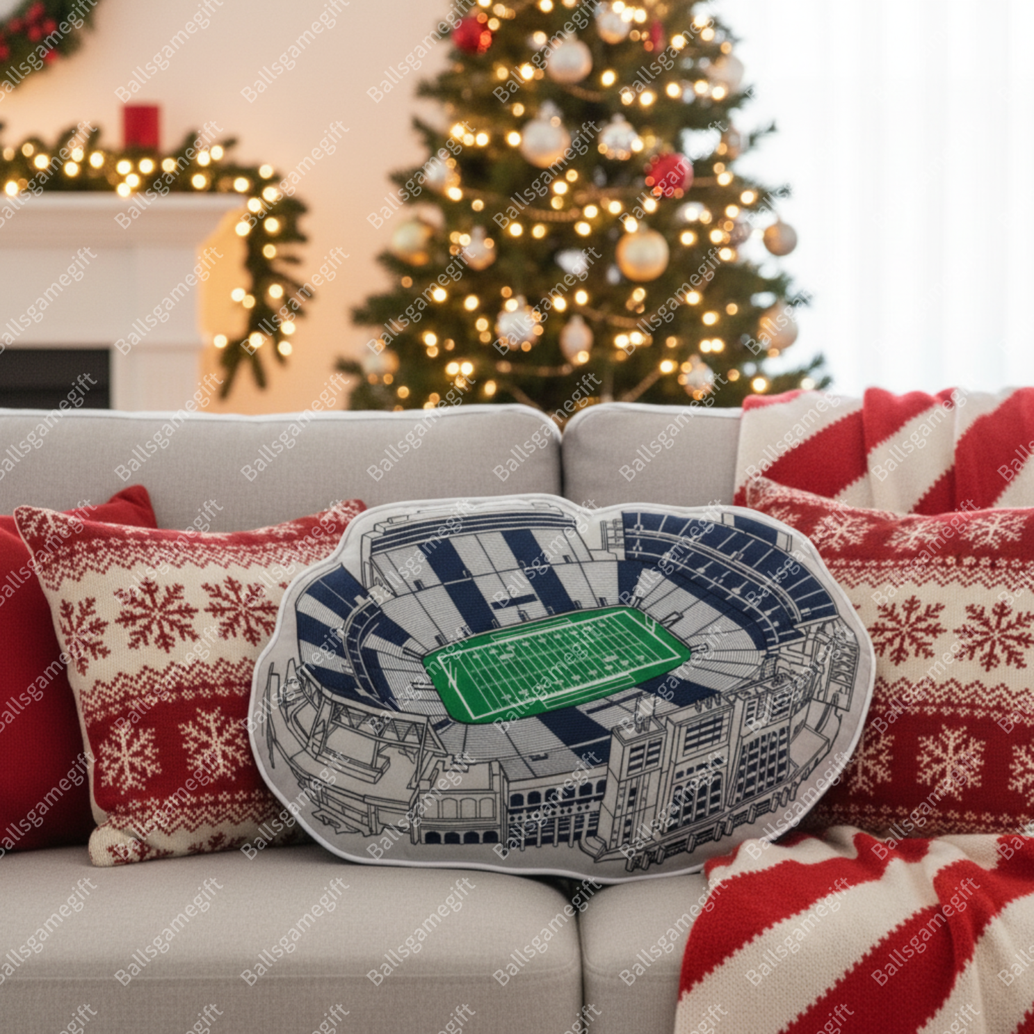 Beaver Stadium Plush Pillow