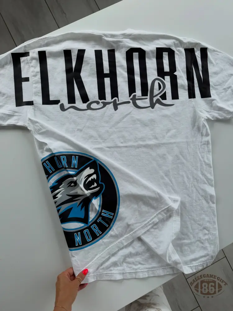 Custom Varsity Letter Side Seam Tee | Oversized Collegiate Game Day T-Shirt