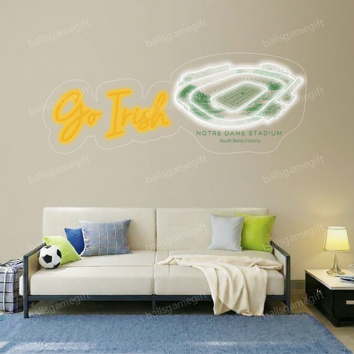 Notre Dame Stadium LED Neon Light