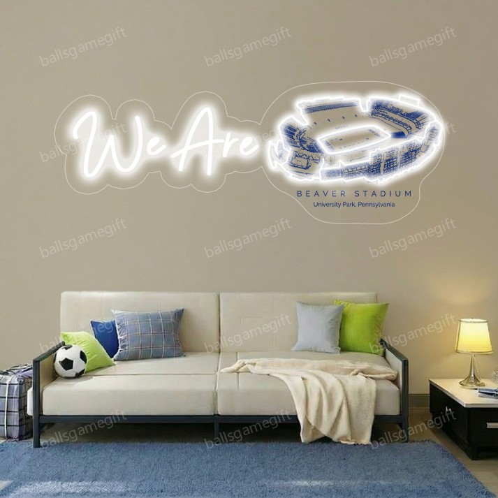 Beaver Stadium LED Neon Light