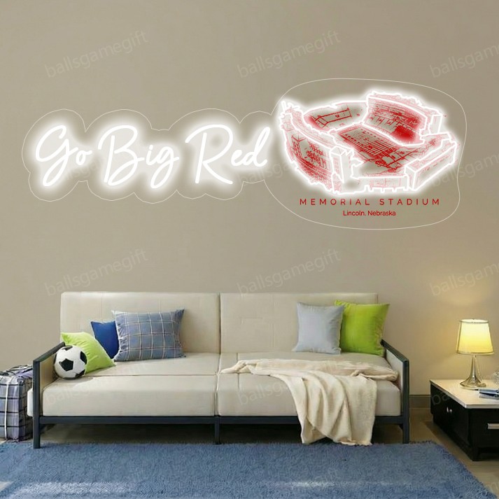 Memorial Stadium (Lincoln) LED Neon Light