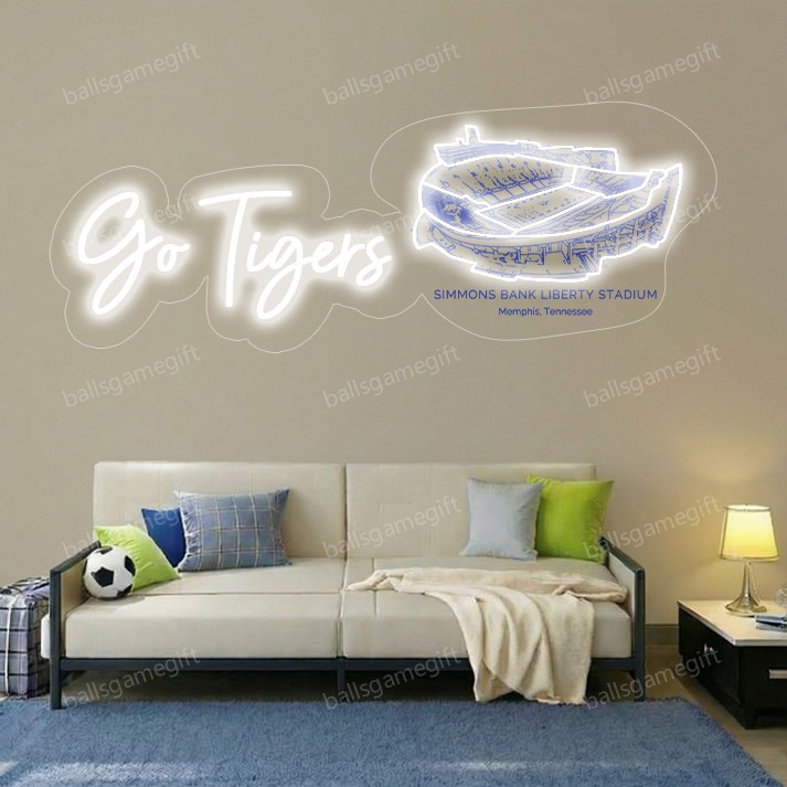 Simmons Bank Liberty Stadium LED Neon Light