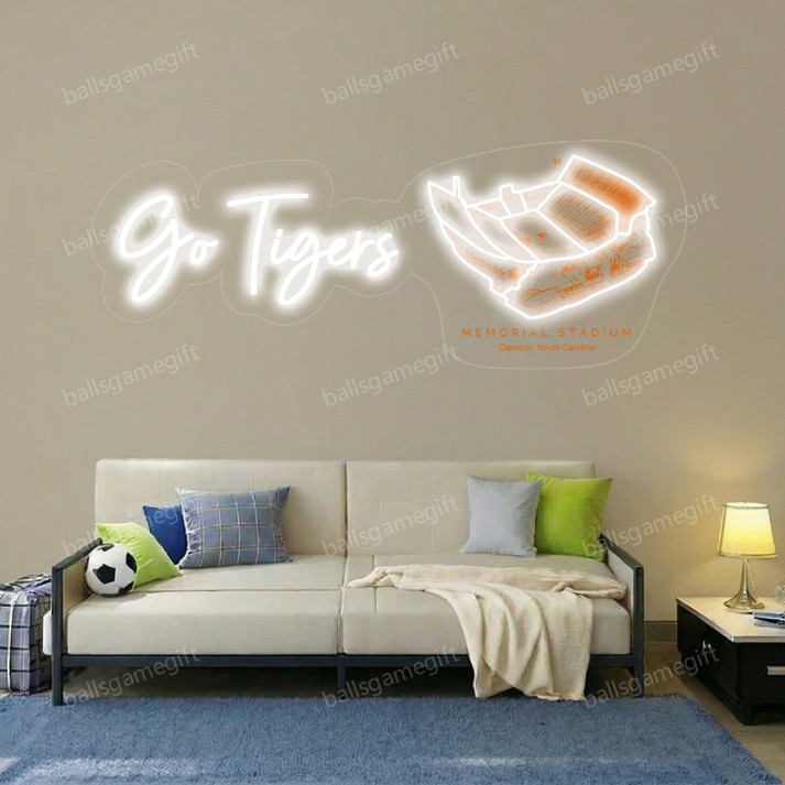 Memorial Stadium (Clemson) LED Neon Light
