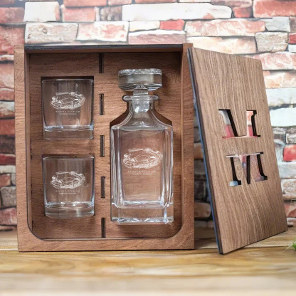 Beaver Stadium - Penn State Nittany Lions Whiskey Set 
