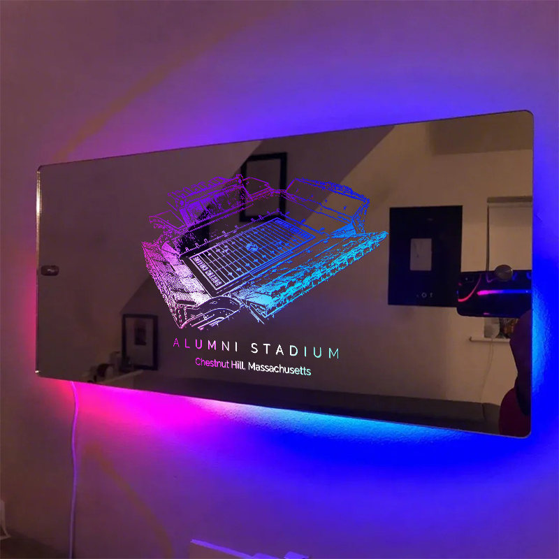 Alumni Stadium Mirror Light-Gifts For Sports Lovers、Boston College Eag