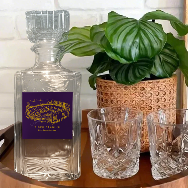 Tiger Stadium - Tigers Whiskey Bottles