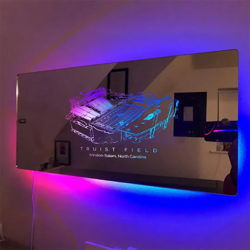 Truist Field Stadium Mirror Light-Gifts For Sports Lovers、Wake Forest 